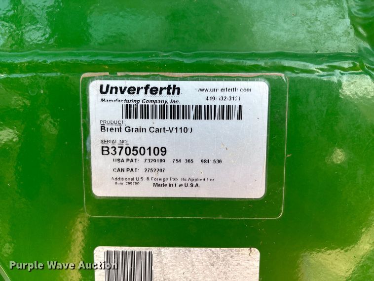 image for item DK0059 2018 Brent V1100 grain cart