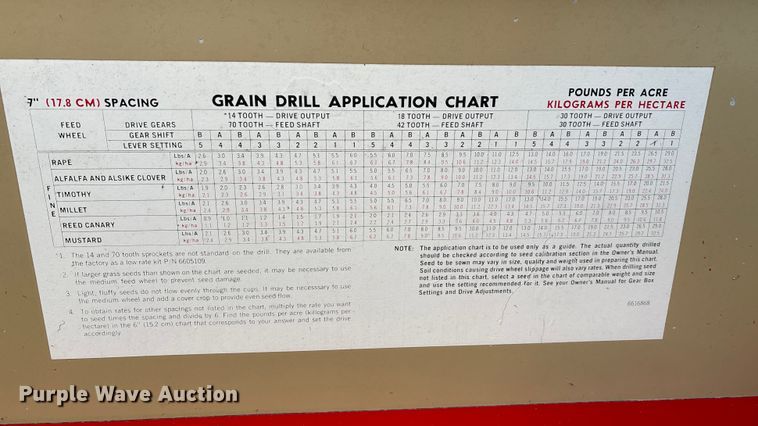 image for item DK0114 Melro Clark 224 grain drill