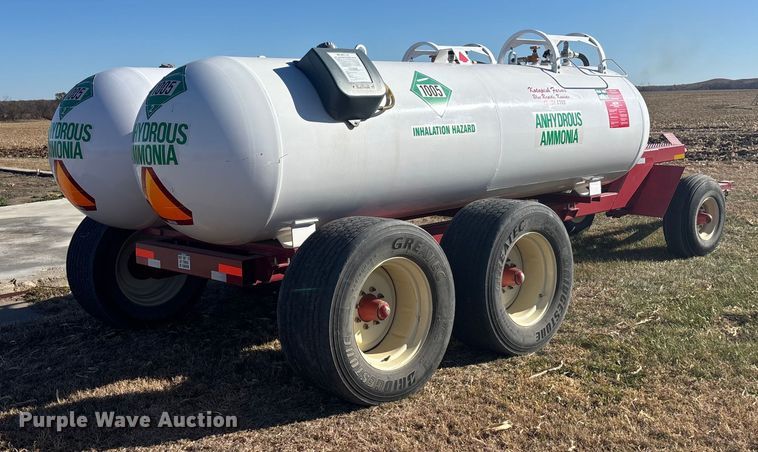 image for item DK0120 2010 Dalton Ag WNDT1000 tank trailer
