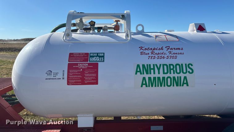 image for item DK0120 2010 Dalton Ag WNDT1000 tank trailer