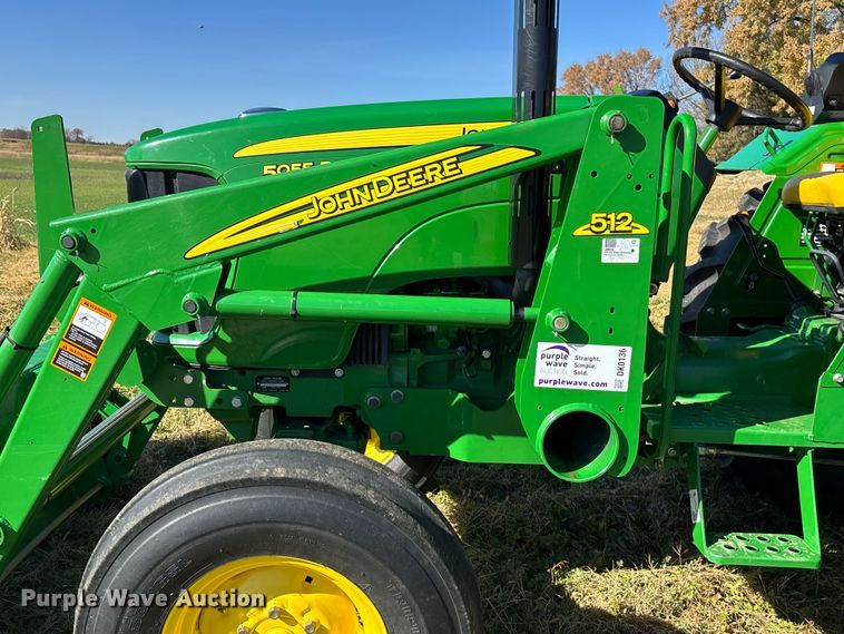 image for item DK0136 2010 John Deere 5055D tractor