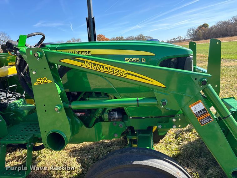 image for item DK0136 2010 John Deere 5055D tractor