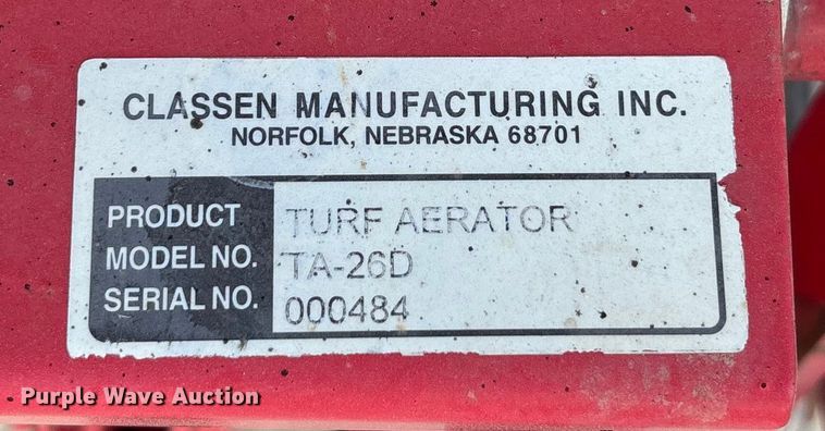 image for item DK0144 Classen TA – 26D aerator