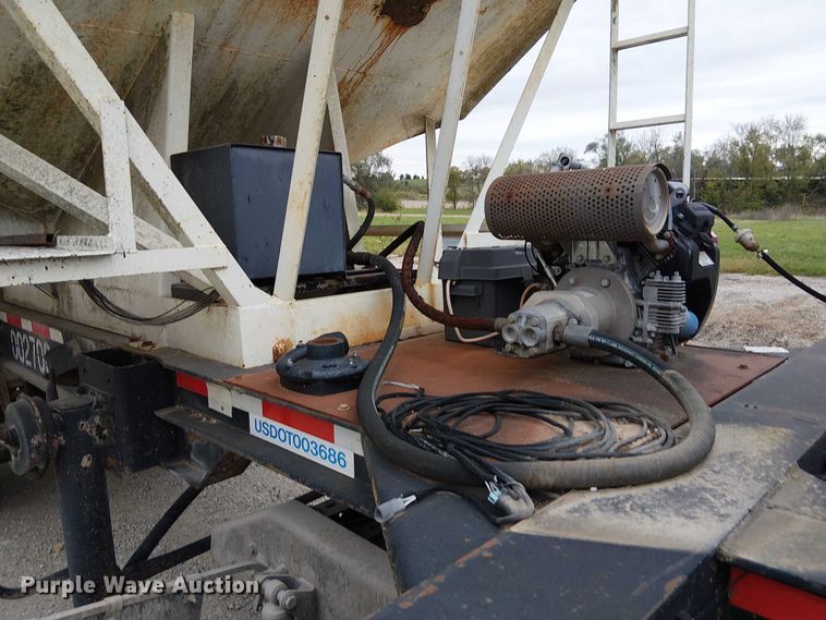 image for item DU3680 1981 Bertolini 8SF-23 fertilizer delivery trailer