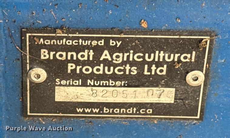 image for item DW6664 Brandt 5000EX grain vacuum