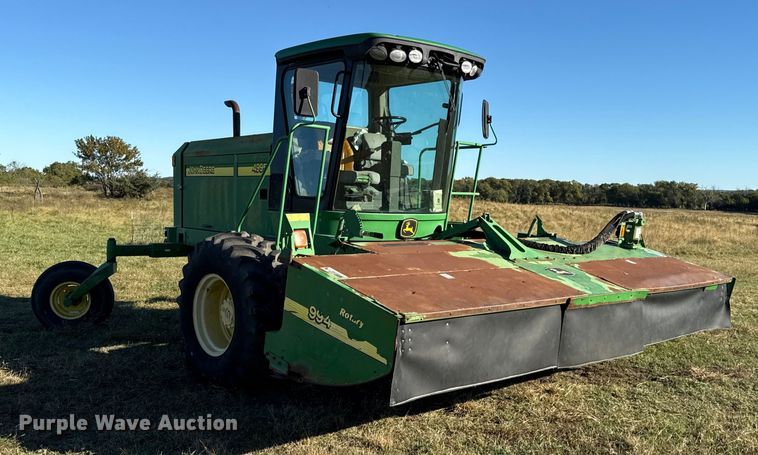 image for item DY8323 2007 John Deere 4995 swather / windrower