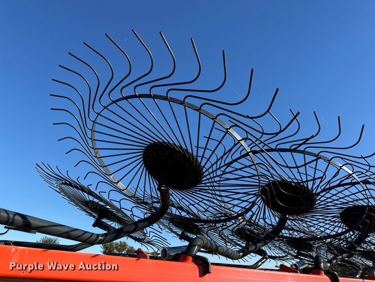 image for item DY8324 2021 Kubota RA212CR hay rake