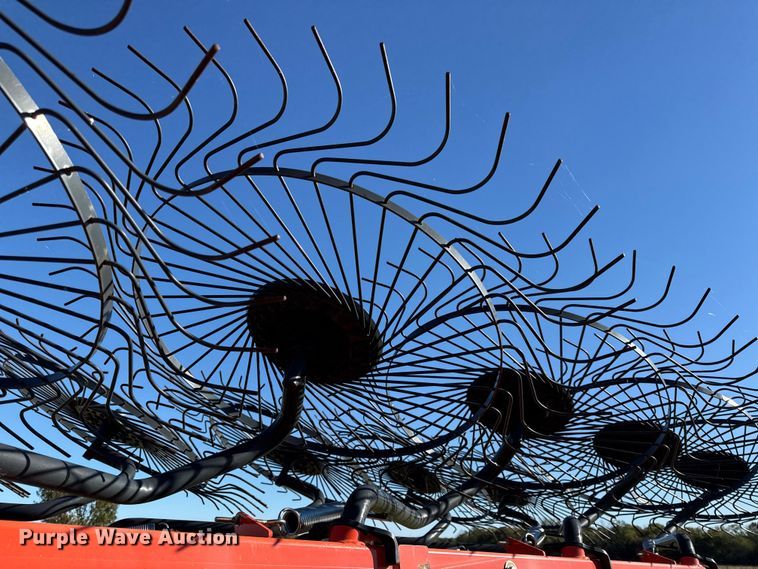 image for item DY8324 2021 Kubota RA212CR hay rake