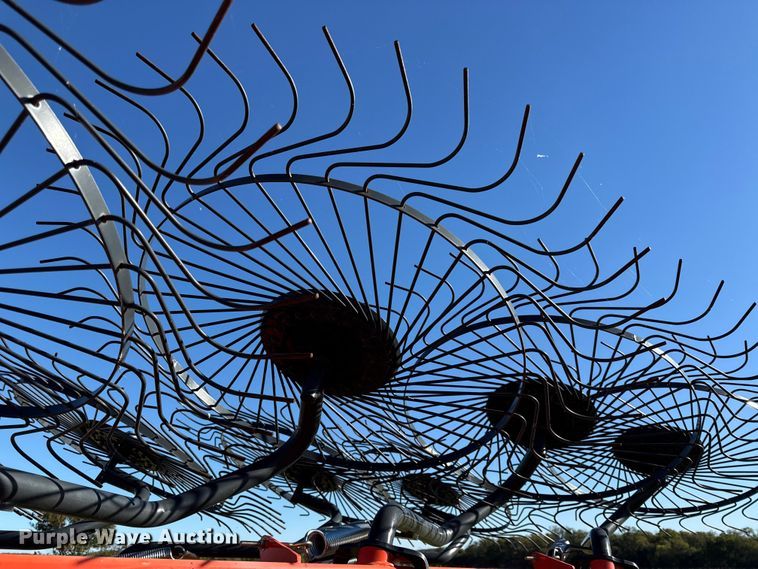 image for item DY8324 2021 Kubota RA212CR hay rake