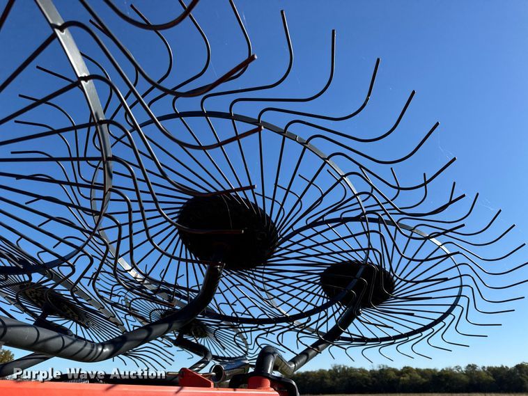 image for item DY8324 2021 Kubota RA212CR hay rake
