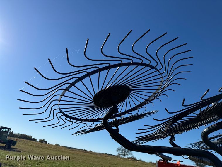 image for item DY8324 2021 Kubota RA212CR hay rake