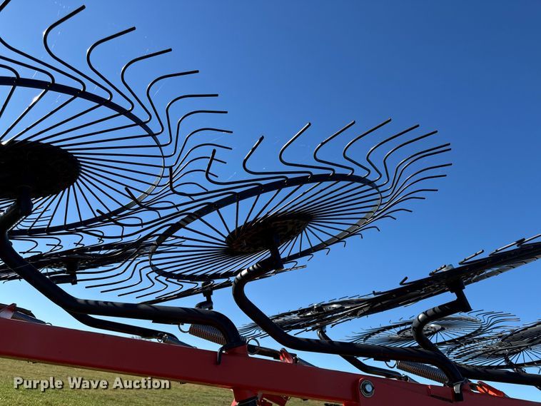 image for item DY8324 2021 Kubota RA212CR hay rake