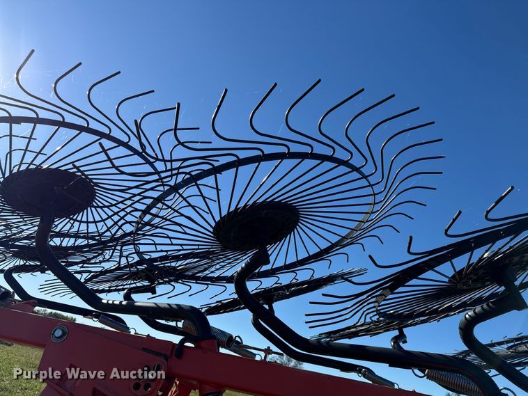 image for item DY8324 2021 Kubota RA212CR hay rake