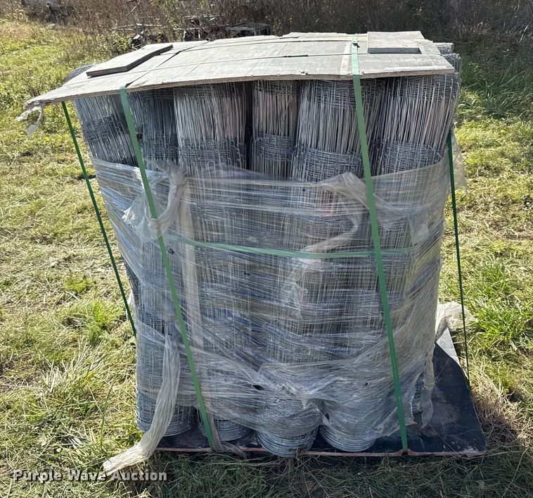 image for item DY8394 (12) rolls of wire fence 