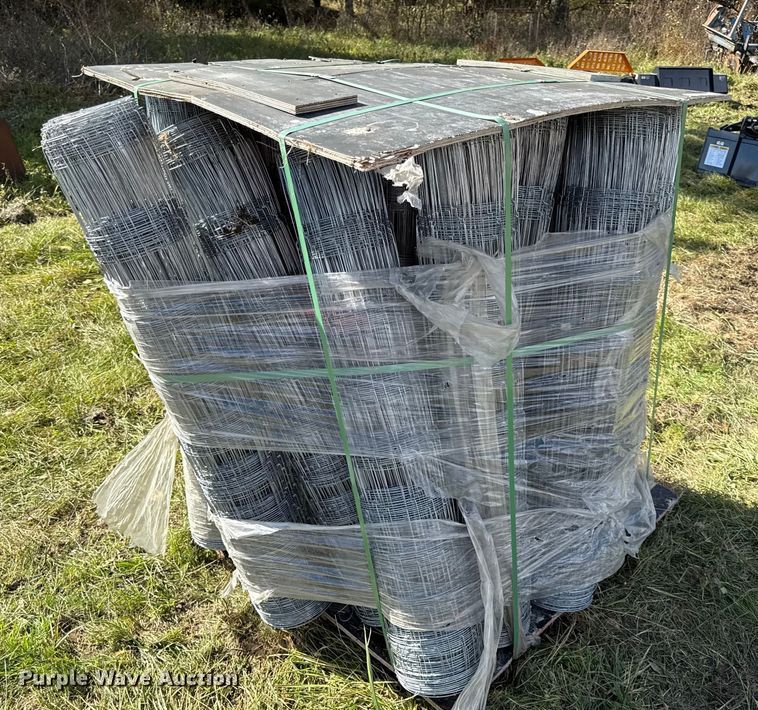image for item DY8394 (12) rolls of wire fence 