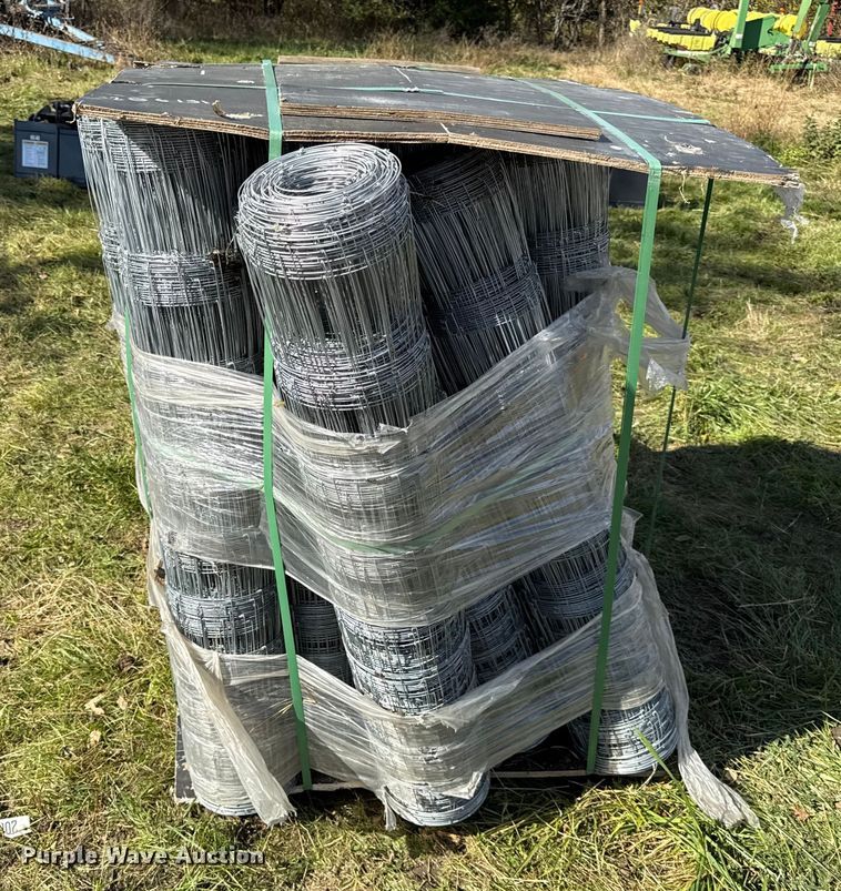 image for item DY8394 (12) rolls of wire fence 
