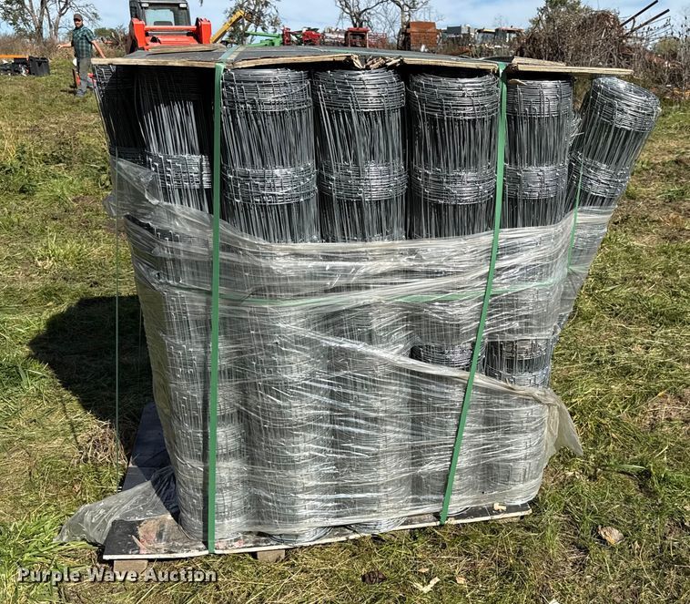 image for item DY8394 (12) rolls of wire fence 