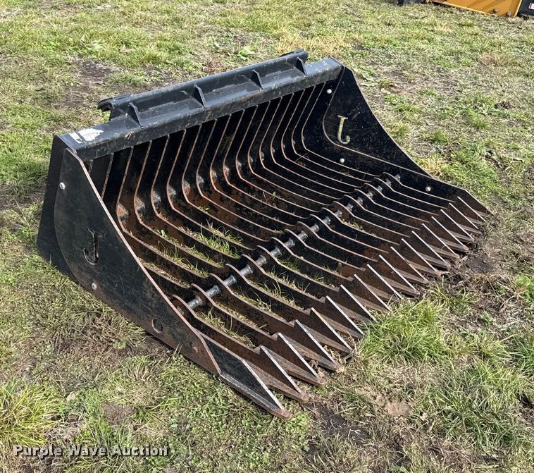 image for item DY8423 Jenkins skid steer rock bucket