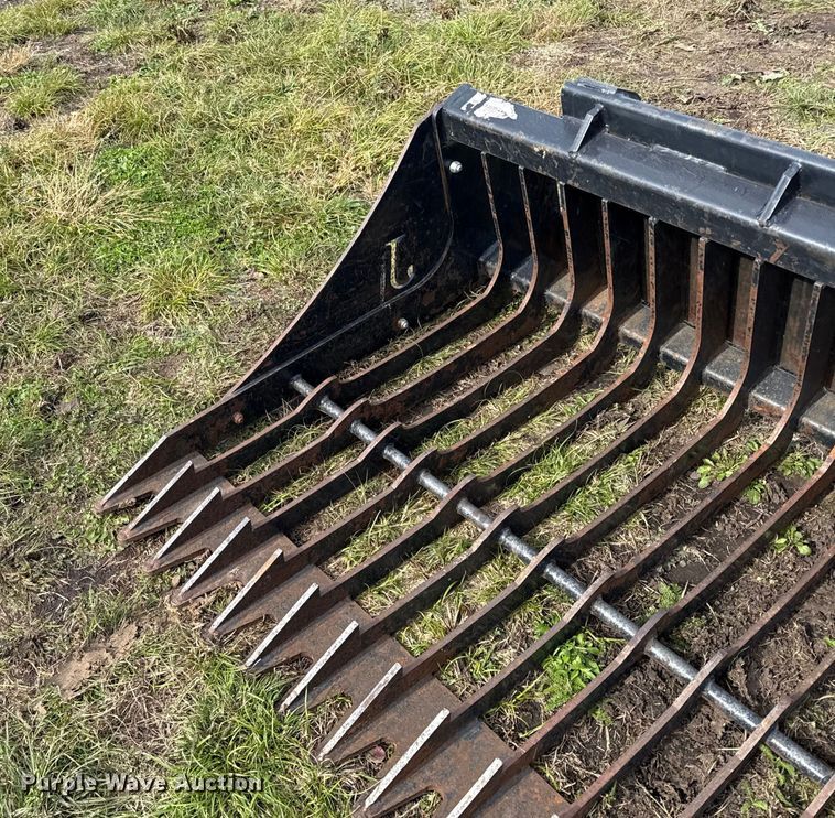 image for item DY8423 Jenkins skid steer rock bucket