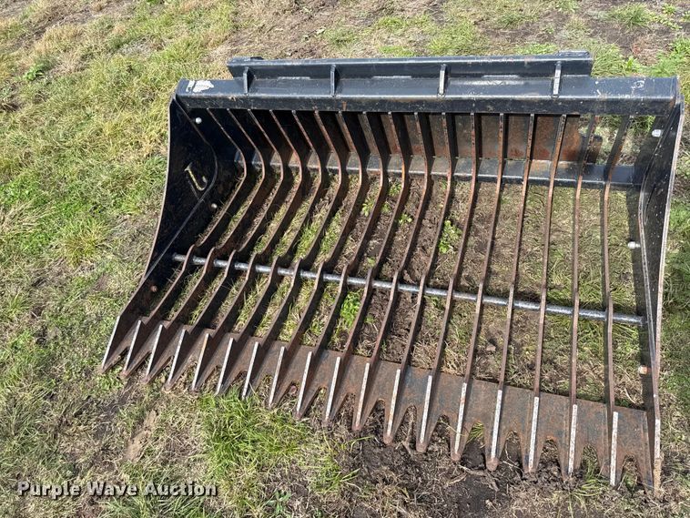 image for item DY8423 Jenkins skid steer rock bucket