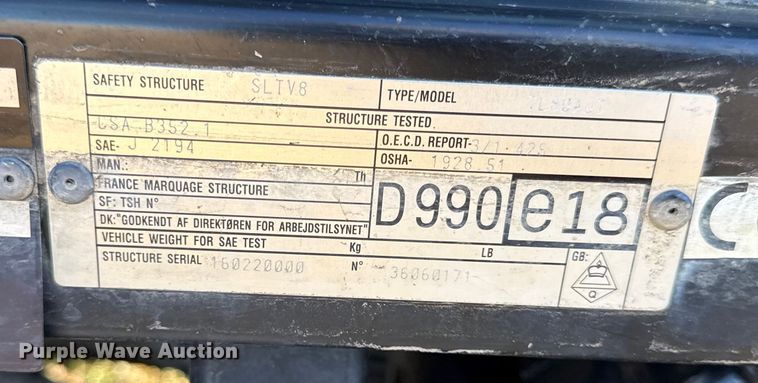 image for item DY8454 2006 New holland TL80A MFWD tractor