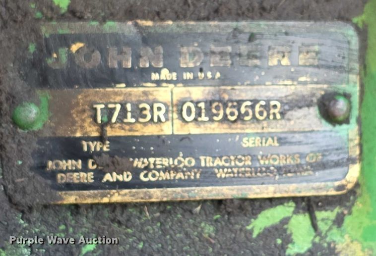 image for item DZ3523 1970 John Deere 2520 tractor