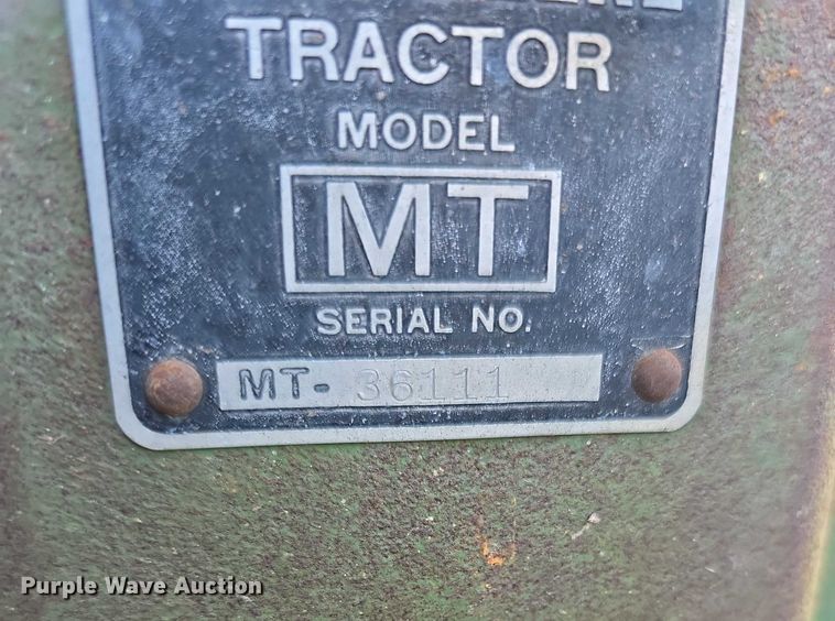 image for item DZ3565 John Deere MT tractor