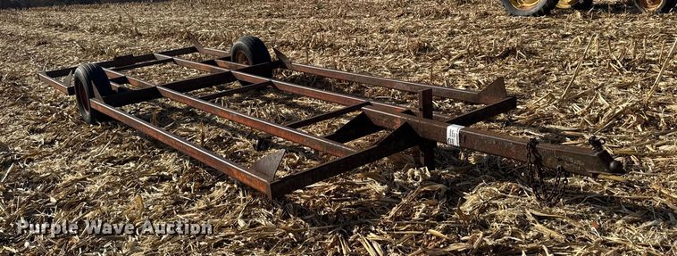 image for item EA2039 Shop built hay bale trailer