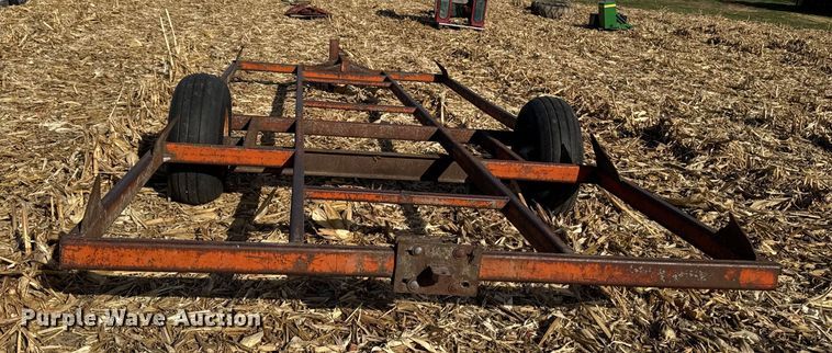 image for item EA2039 Shop built hay bale trailer