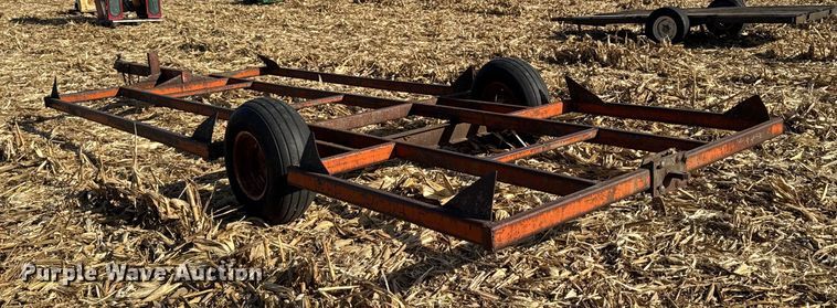 image for item EA2039 Shop built hay bale trailer