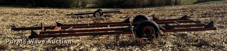 image for item EA2039 Shop built hay bale trailer