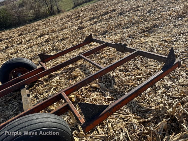 image for item EA2039 Shop built hay bale trailer