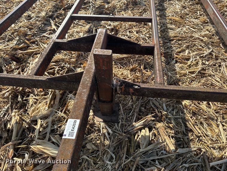 image for item EA2039 Shop built hay bale trailer