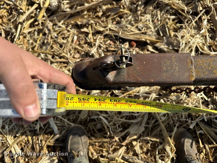 image for item EA2039 Shop built hay bale trailer