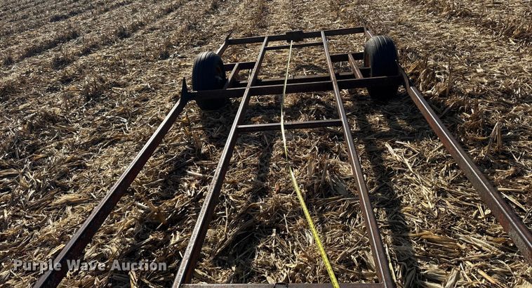 image for item EA2039 Shop built hay bale trailer