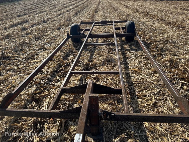 image for item EA2039 Shop built hay bale trailer