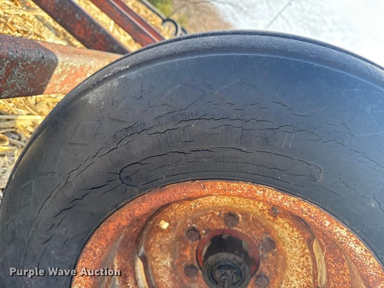 image for item EA2039 Shop built hay bale trailer