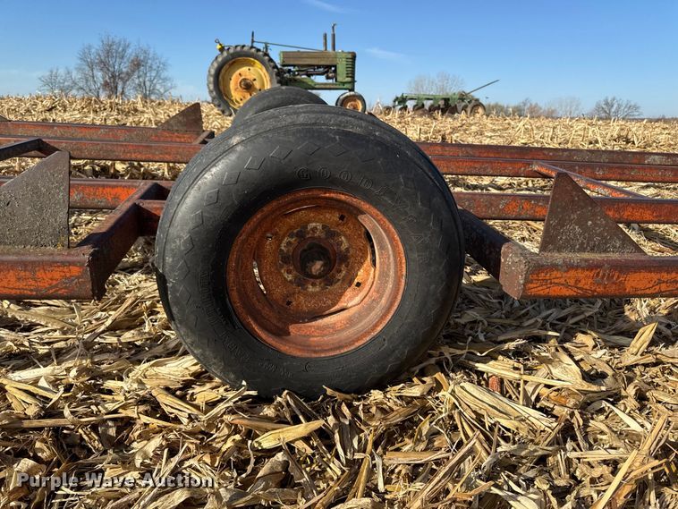 image for item EA2039 Shop built hay bale trailer