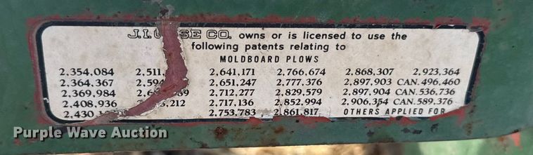 image for item EA2044 J.I. Case plow