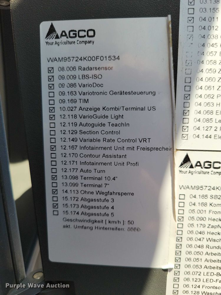 image for item EA2709 2021 Fendt 930 Vario MFWD tractor