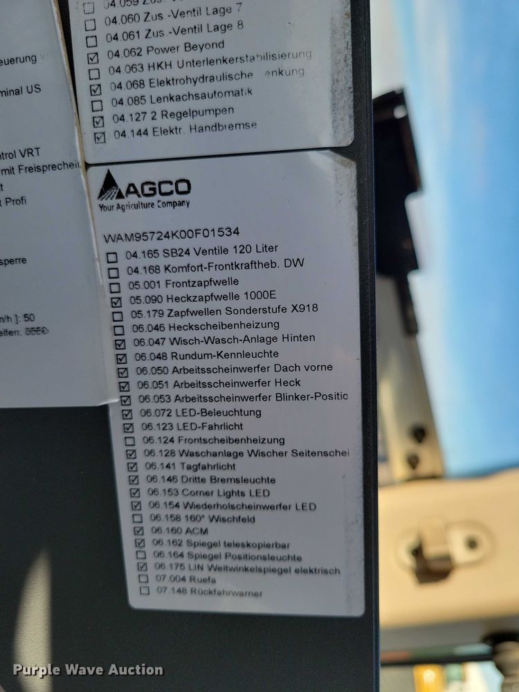 image for item EA2709 2021 Fendt 930 Vario MFWD tractor