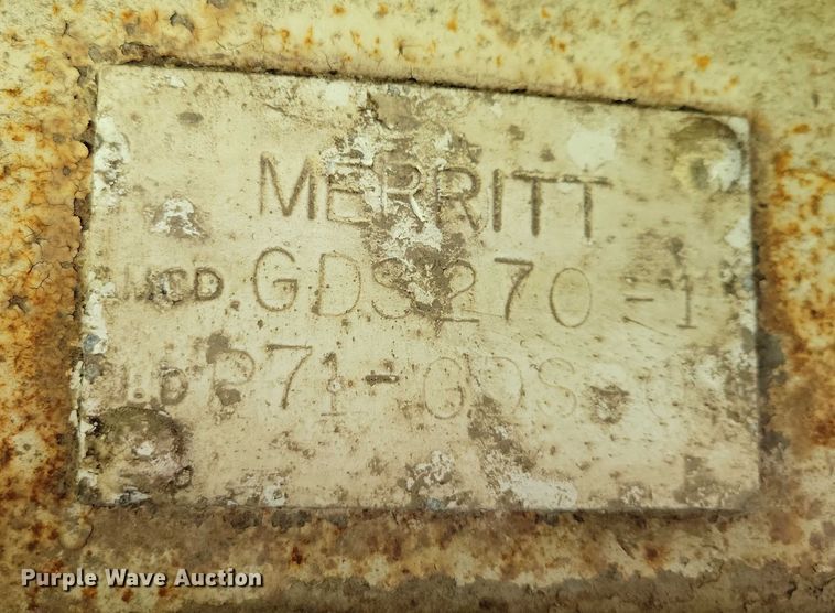 image for item EA2745 1971 Merrit grain trailer