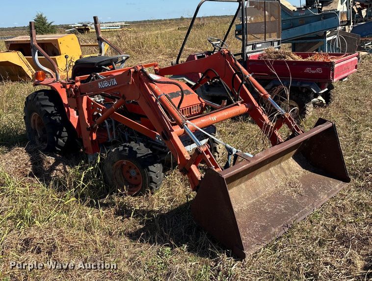 image for item EA7730 Kubota B20 MFWD tractor