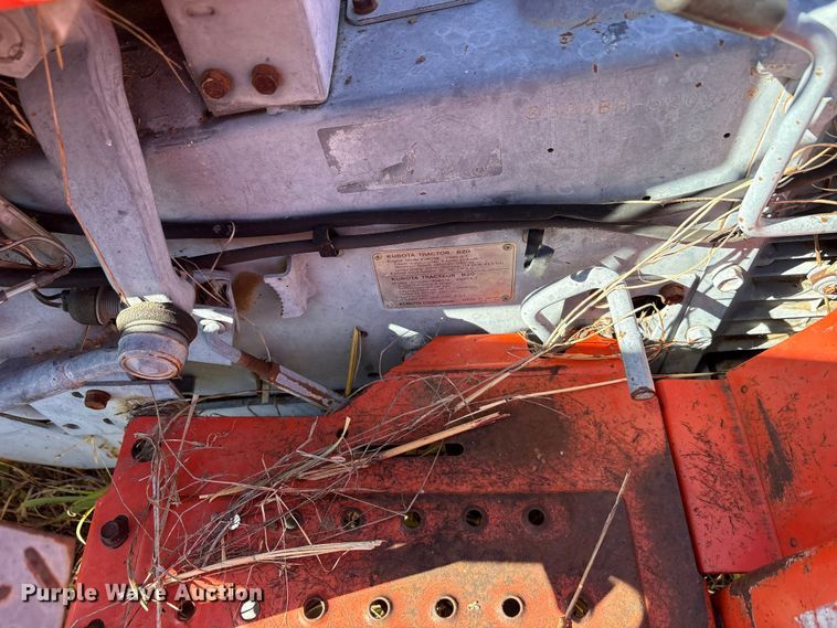 image for item EA7730 Kubota B20 MFWD tractor