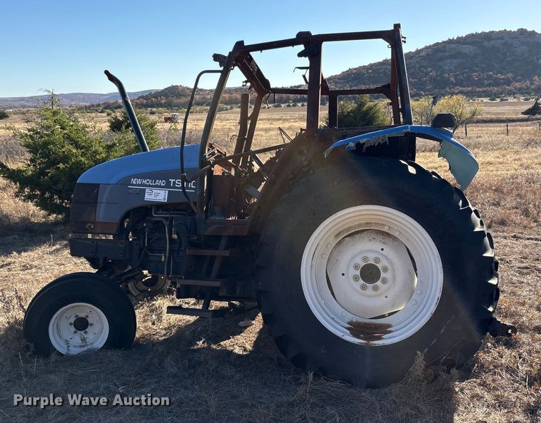 image for item EA7768 New Holland TS110 tractor