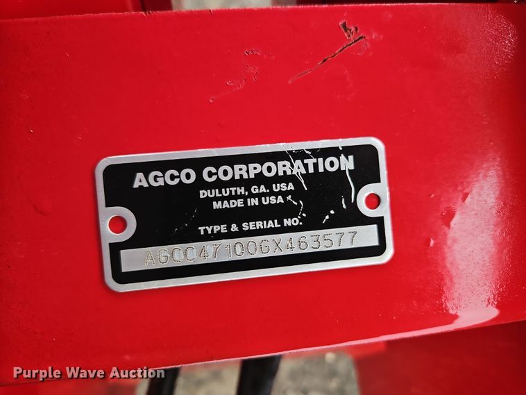 image for item EB8416 2016 Agco Corporation Sunflower 4710 in-line ripper