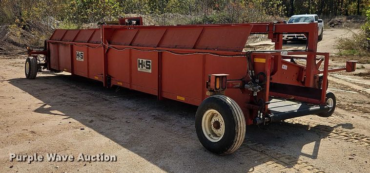 image for item EB8421 H & S MFG TWM2-P windrow merger