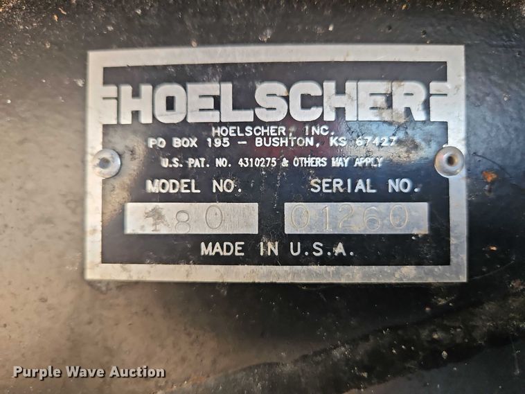 image for item EB8429 Hoelscher 108 bale accumulator grapple