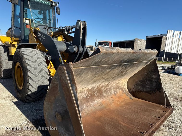 image for item EC4450 2015 John Deere 544K wheel loader