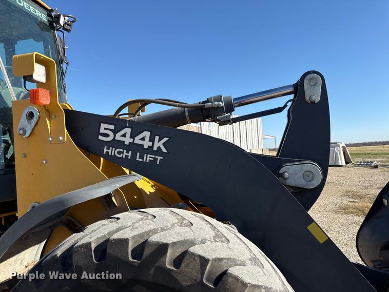 image for item EC4450 2015 John Deere 544K wheel loader